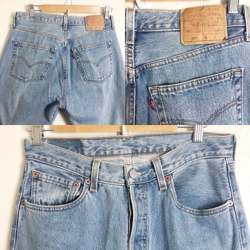 Vintage Red Tag Original Levi’s 501 Jeans